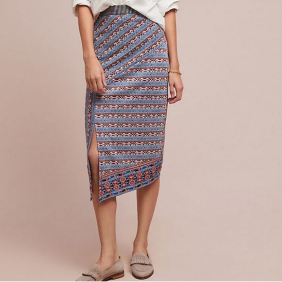 Anthropologie Dresses & Skirts - Anthropologie Women’s Akemi + Kin Splendor Bohemian Midi Skirt Size X-Small